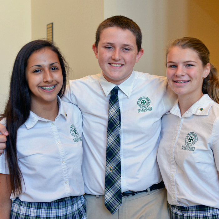 catholic school students