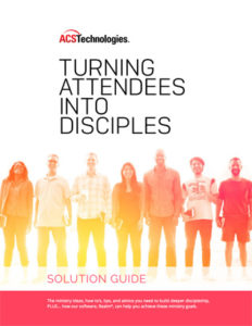 turning attendees into disciples