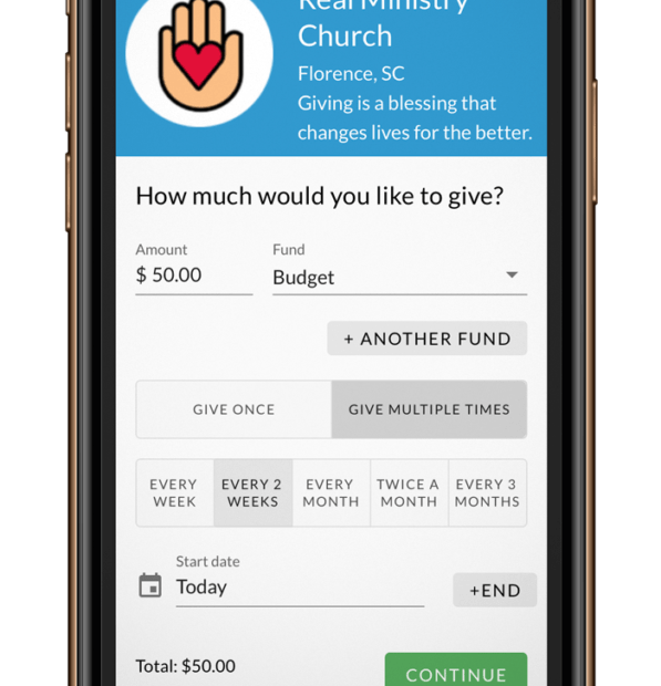 mobile giving
