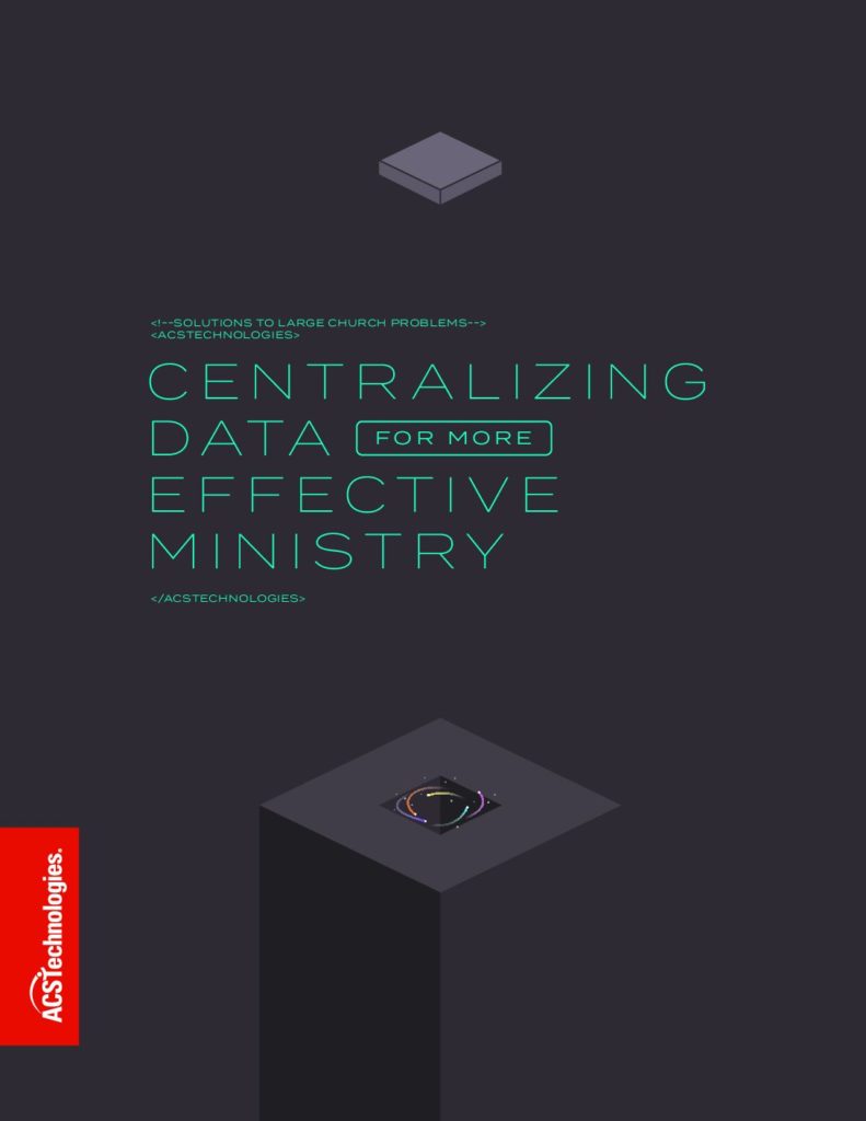 Centralizing Data for More Effective Ministry: Path to Efficiency guide