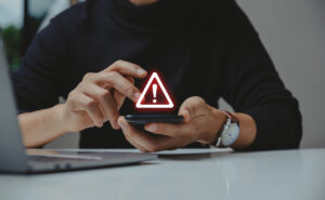 scam alert on phone
