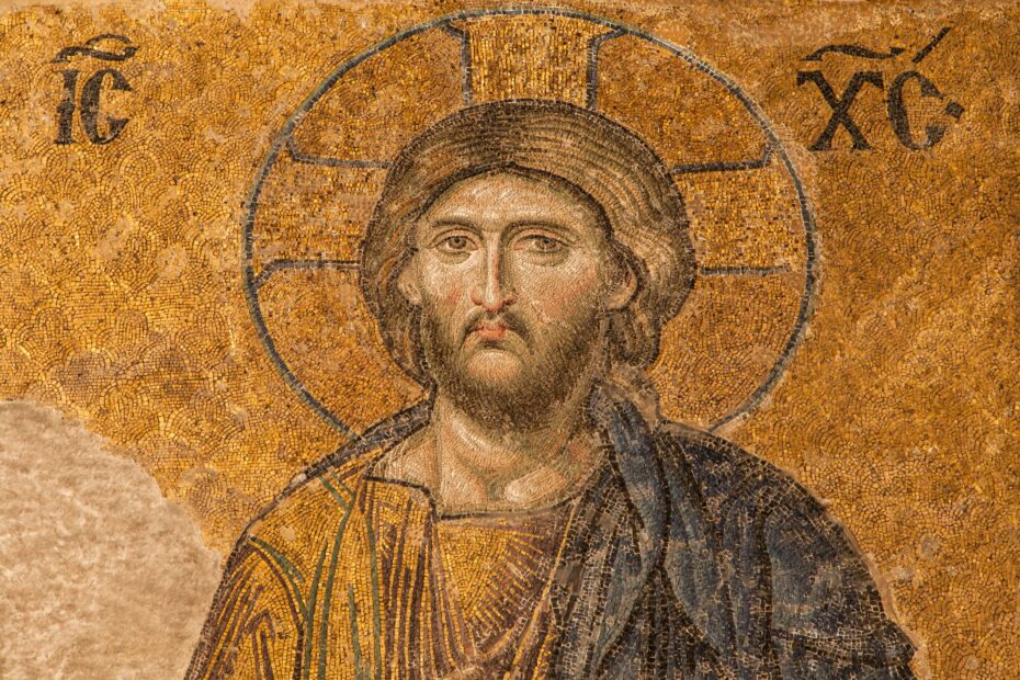 Jesus Christ mosaic