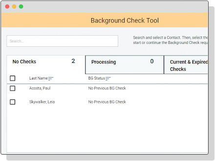 ministryplatform church background check tool