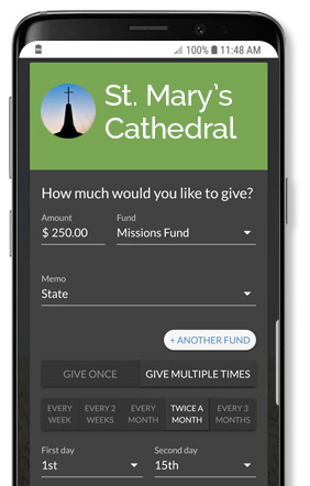 parish online giving