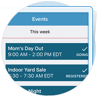 Display Your Events on the Church Calendar so Everyone Knows What is Going On