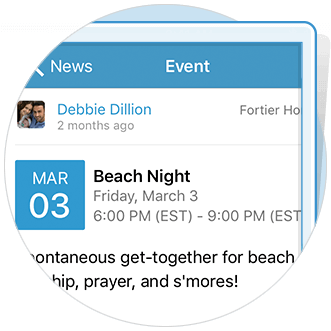 People Can RSVP with Comments Using Realm's Event Management System