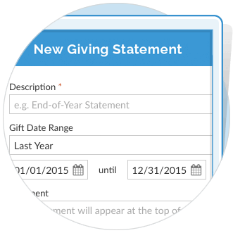 Save Time and Quickly Export Year End Contribution Statements
