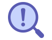 blue magnifying glass icon