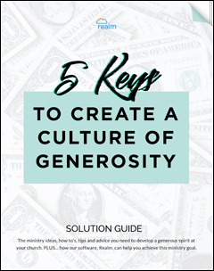 5 keys to create a culture of generosity
