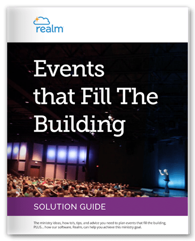 church events that fill the building