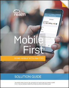 mobile first going mobile with ministry