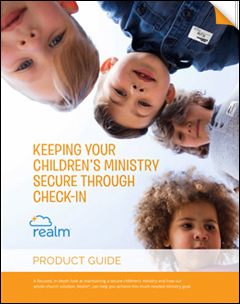 keeping your children's ministry secure through check-in