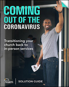 coming out of the coronavirus back to in-person service