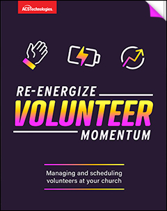 re-energize volunteer momentum