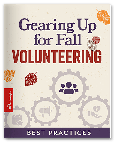 gearing up for fall volunteering