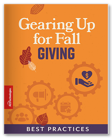 gearing up for fall giving