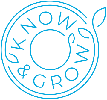 know and grow seal