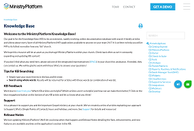 ministryplatform knowledge base