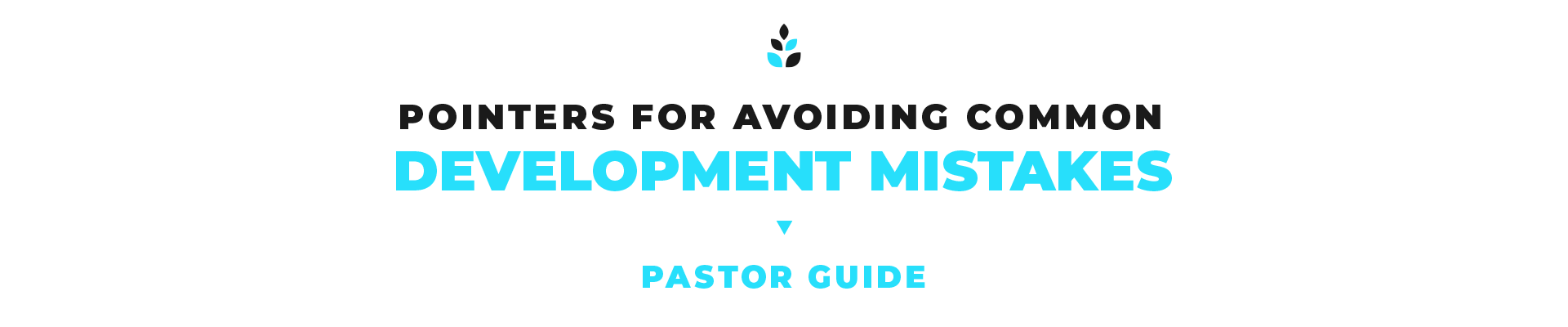 pointers for avoiding common development mistakes pastor guide