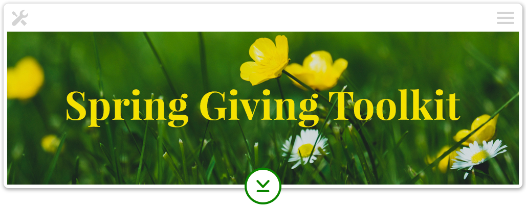 spring giving toolkit