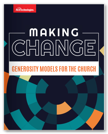 making change generosity models for the church guide