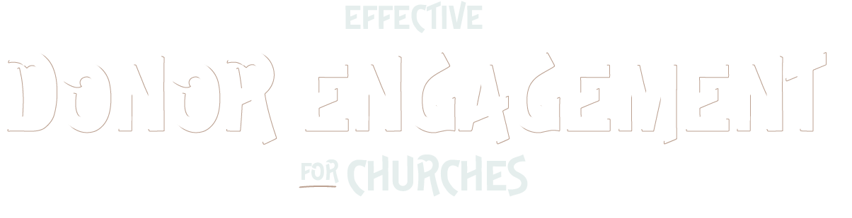 Effective Donor Engagement for Churches Pastor's Version