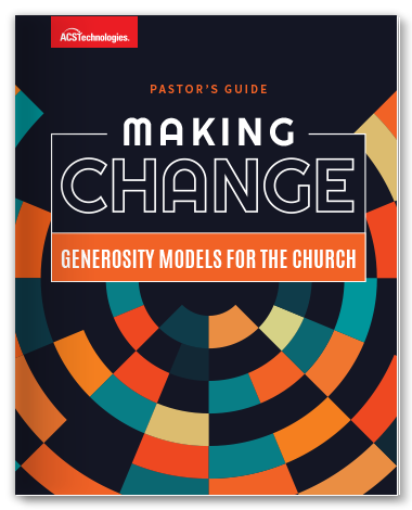 Making Change Generosity Models for the Church guide