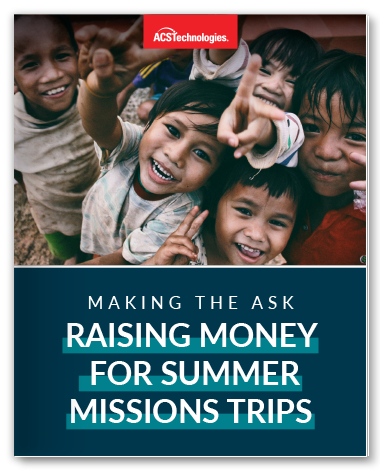 Raising Money for Summer Mission Trips