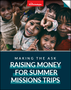 Raising Money for Summer Mission Trips
