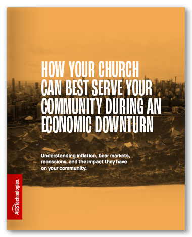 how your church can best serve your community during an economic downturn
