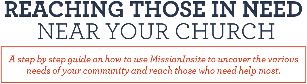 reaching those in need near your church